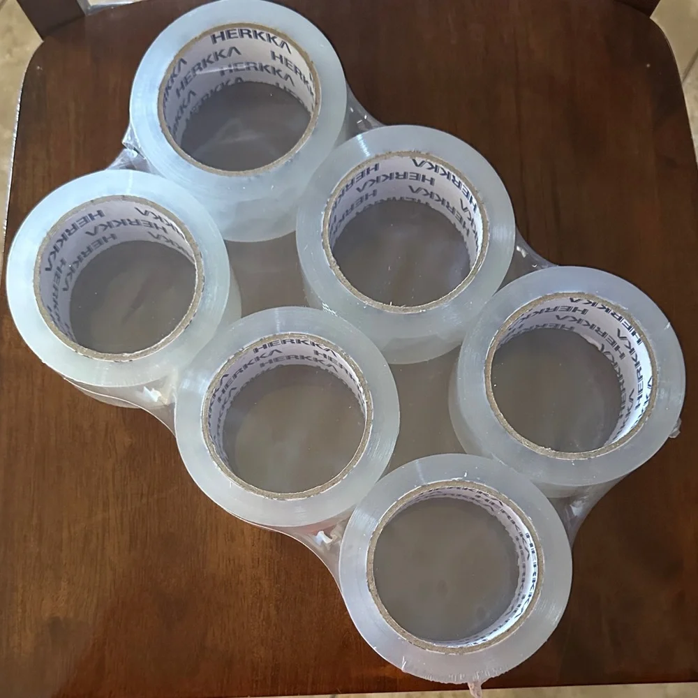 Clear Packing Supply Tape Heavy Duty 2mml 3 or 6 pack Pack 110 yards New